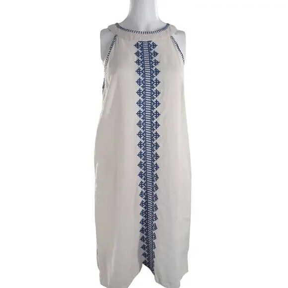 Sigrid Olsen | Tops | Sigrid Olsen Embroidered Linen Dress | Poshmark